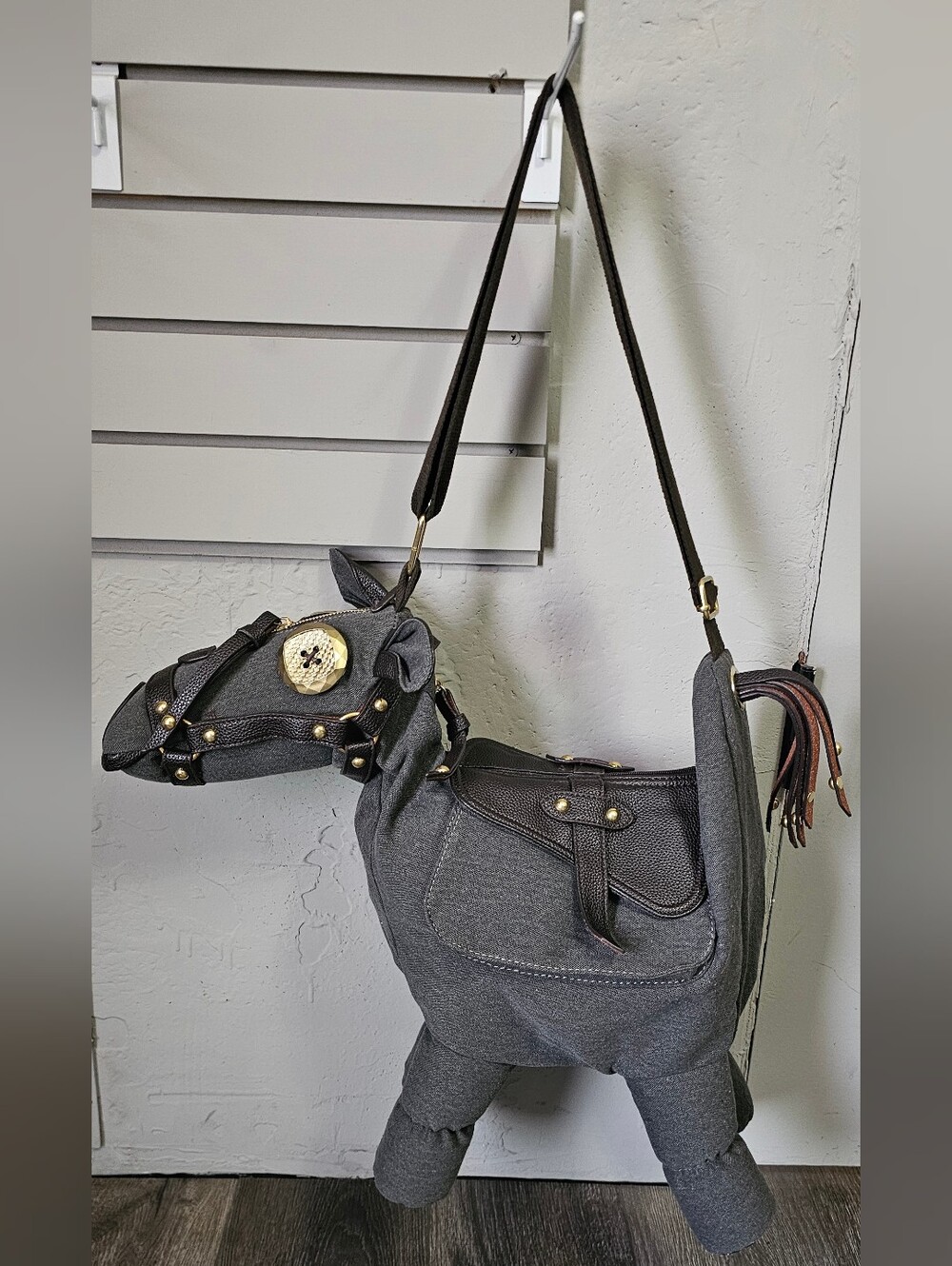 Horse Shaped Crossbody Purse NEW